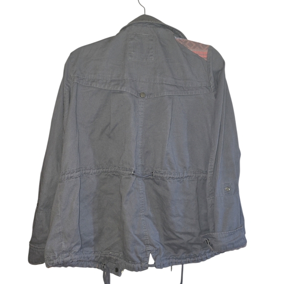 Mossimo supply coGray zipper jacket for womenXl Made in china4 frontal pocke - Picture 3 of 3